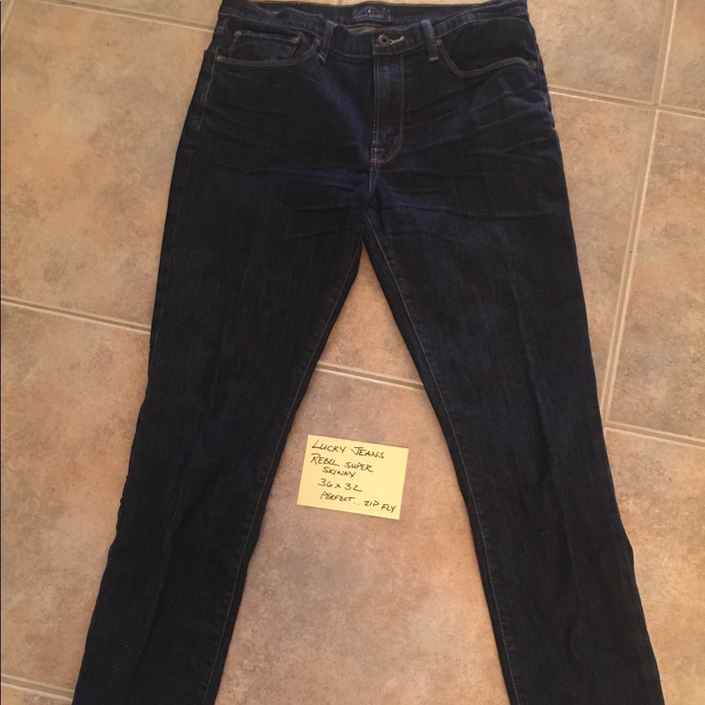 Mens Lucky Jeans 36 x32